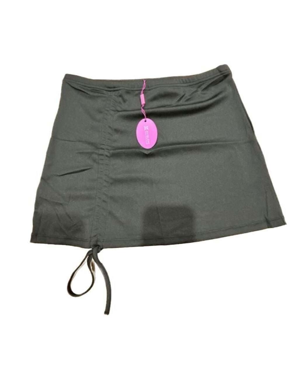 Avidlove Women's High-Waisted Ruched Drawstring Skirted Swim Bottom